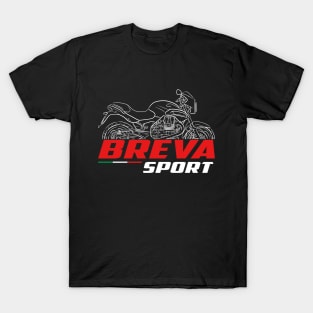 Moto Guzzi Breva 1200 Sport 2005-2011 T-Shirt